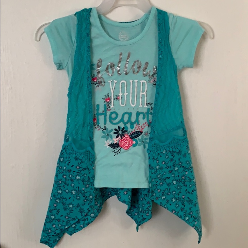 Girls shirt and pant set